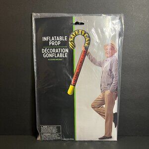 Amscan Novelty Gag Funny Extremely Slow Senior Birthday Inflatable Prop Cane 43"